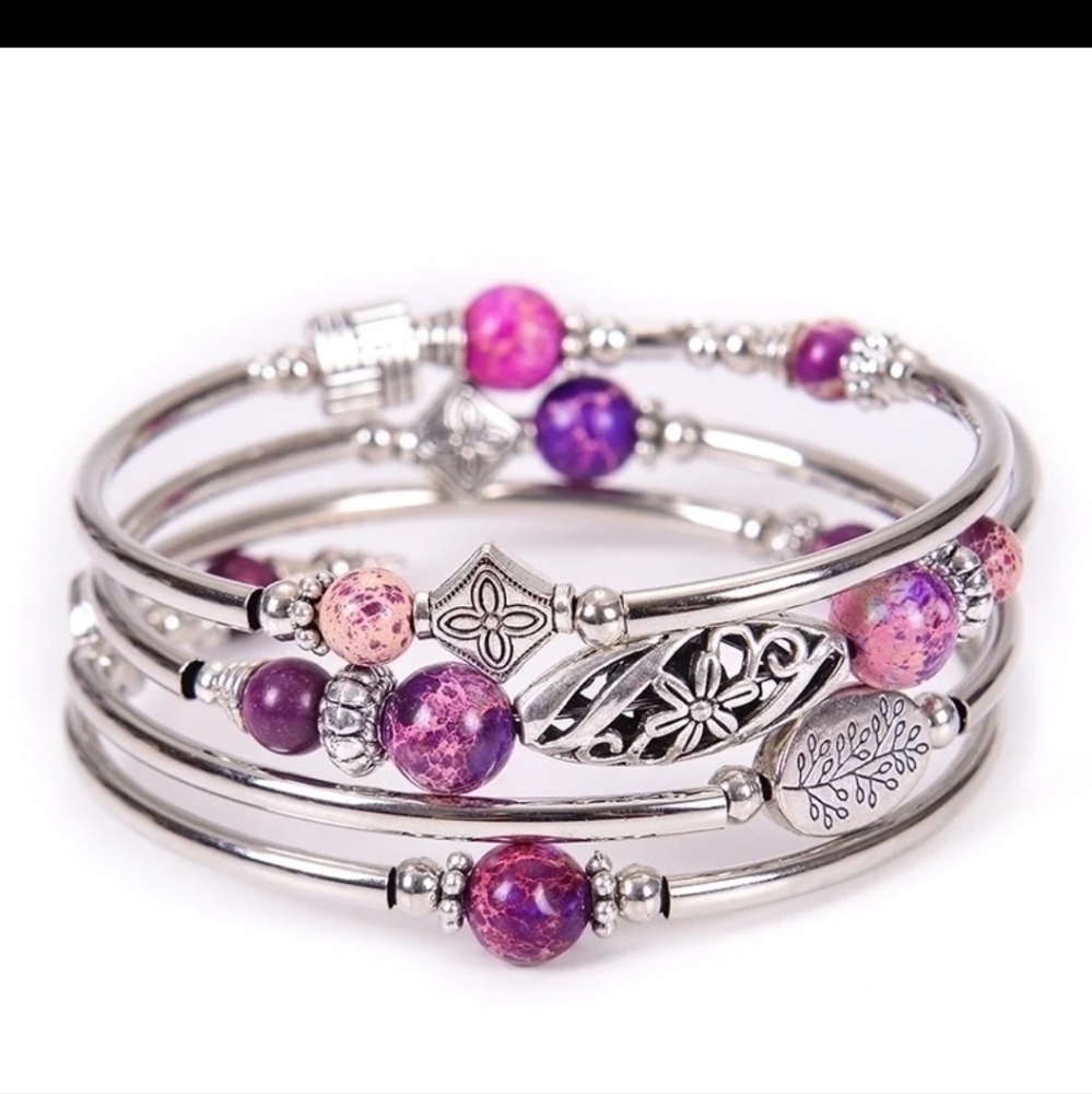 Emperor Stone Wrap Bracelet